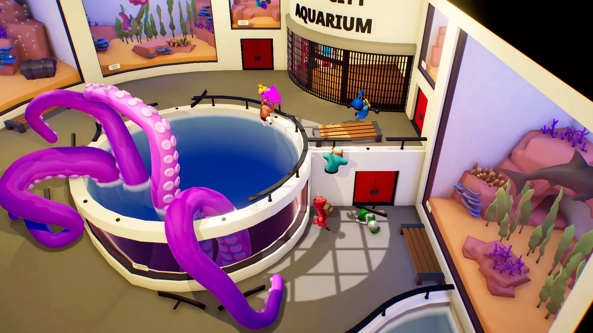 《萌萌小人大乱斗 Gang Beasts》Switch中文版NSZ下载 – 含1.28.0补丁 - 轻创社