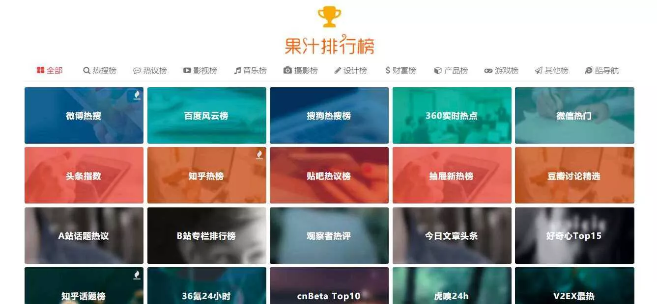 精美网址导航及热点热搜影视排行榜源码 - 轻创社