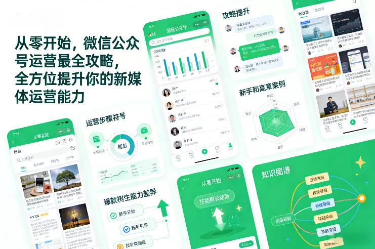 从零开始，微信公众号运营最全攻略，全方位提升你的新媒体运营能力 - 轻创社