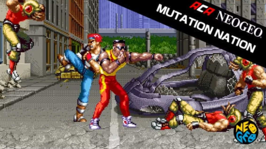 《街机：异变之路 ACA NEOGEO MUTATION NATION》Switch英日文版NSP下载 - 轻创社