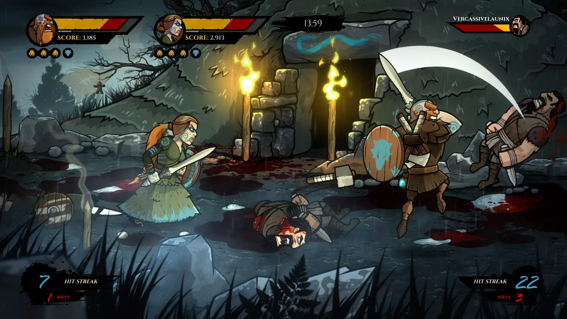 《狼刃 Wulverblade》Switch中文版NSP下载 – 含1.3.0补丁 - 轻创社