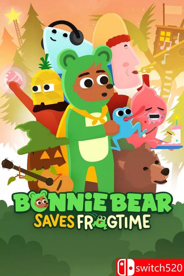 《邦尼熊的蛙蛙大冒险（Bonnie Bear Saves Frogtime）》官方中文 [中文/英文/日语] - 轻创社