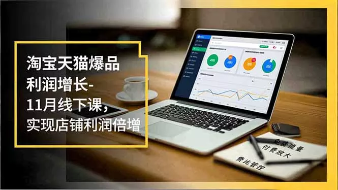 淘宝天猫爆品利润增长-11月线下课，免费流量、付费放大、费比管控，实现店铺利润倍增 - 轻创社