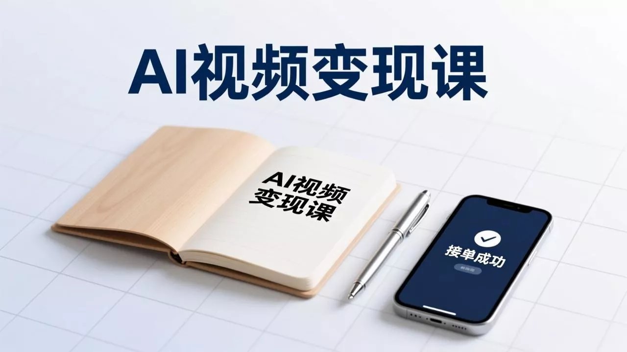 AI视频变现课,学完即可创作短片、接商单,实现副业增收,单项目报价可达千元 AI视频变现课,学完即可创作短片、接商单,实现副业增收,单项目报价可达千元