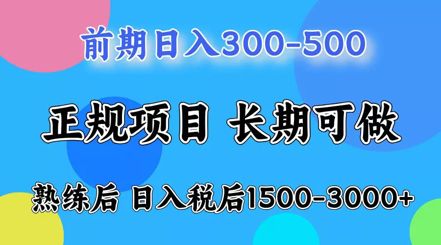 日收益500-1000+ 一台电脑在家就能做 - 轻创社