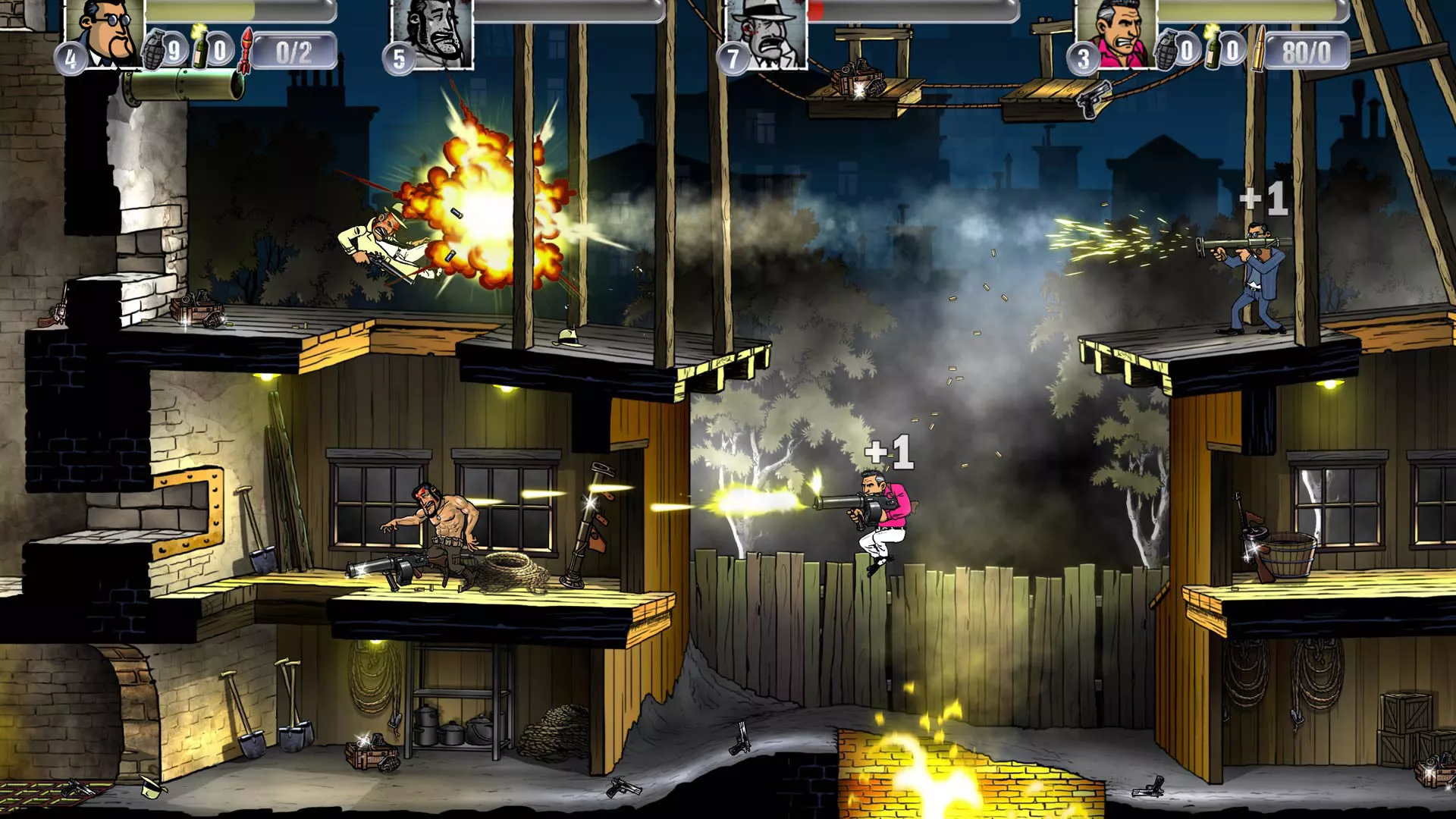 《枪血意大利黑手党 Guns, Gore & Cannoli》Switch美版中文NSP下载 – 含1.0.1补丁