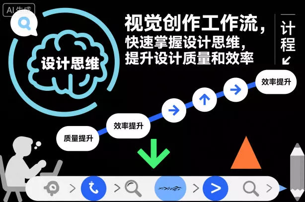 视觉创作工作流，快速掌握设计思维，提升设计质量和效率 - 轻创社
