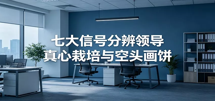 付费文章《七大信号分辨领导真心栽培与空头画饼》读懂管理背后人性逻辑 - 轻创社