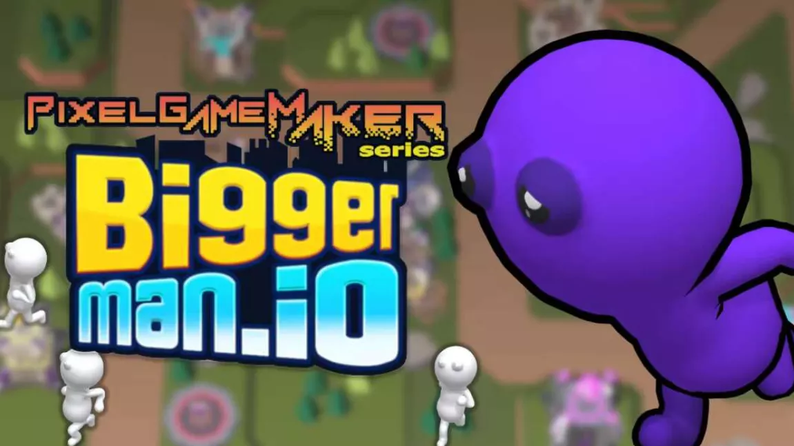 《像素游戏制作大师 Biggerman.io Pixel Game Maker Series Biggerman.io》Switch英日文版NSZ下载 - 轻创社