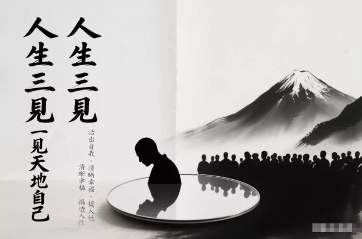 人生三见一见天地见众生见自己，活出自我拥有清晰幸福人生，搞透人性 - 轻创社