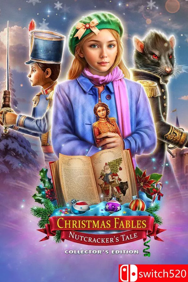 《圣诞寓言：胡桃夹子的传说（Christmas Fables: Nutcracker’s Tale）》典藏版 [英文] - 轻创社