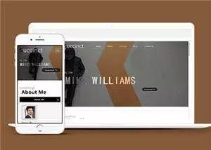 简洁机构动态网页HTML模板下载 - 轻创社