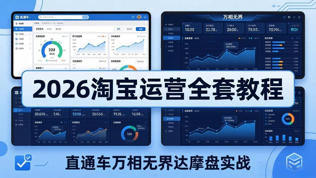 2026淘宝运营全套教程(更新5月3日 2026淘宝运营全套教程(更新5月3日