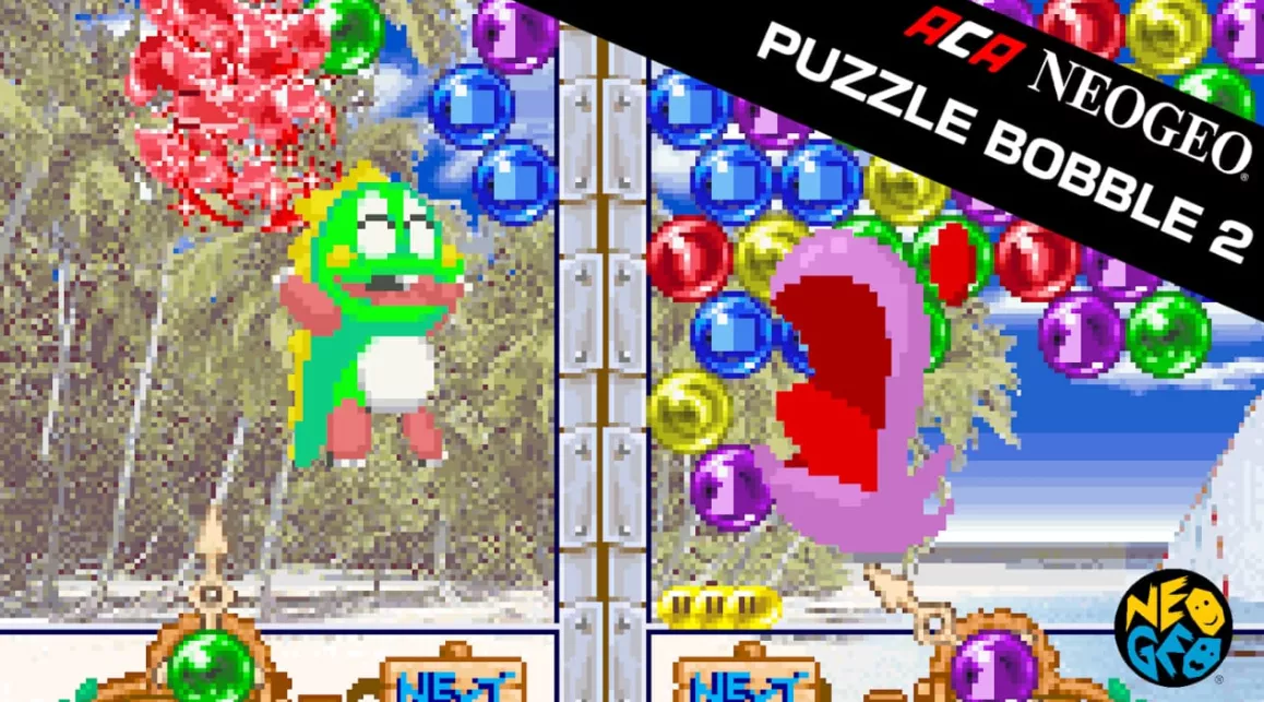 《NEOGEO 泡泡龙2 ACA NEOGEO PUZZLE BOBBLE 2》Switch英文版NSP下载 - 轻创社