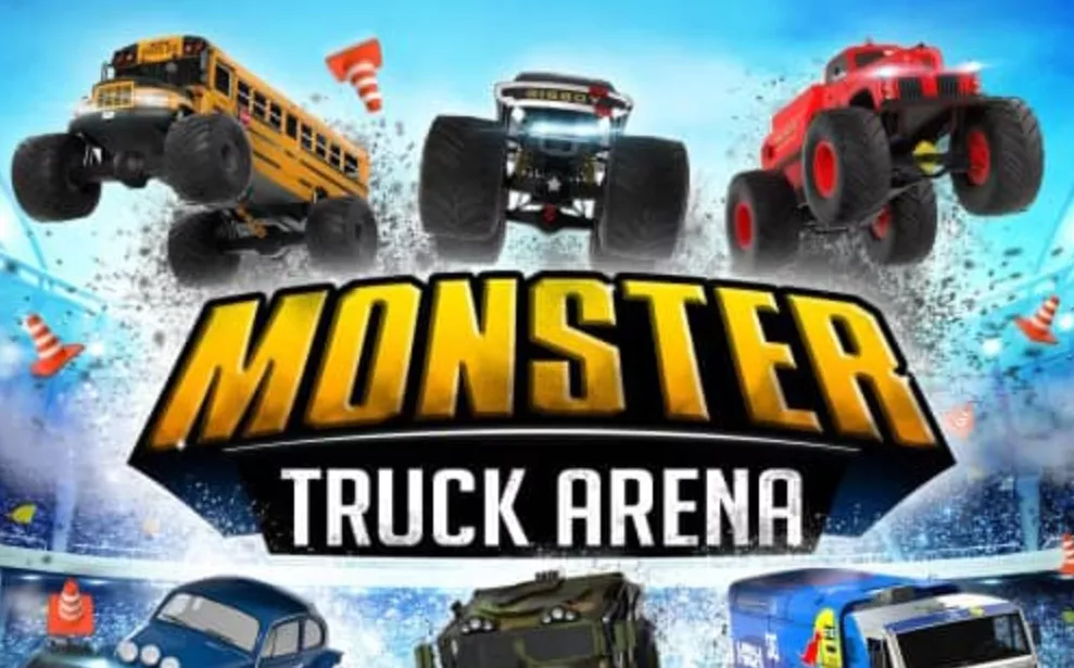 《怪物卡车竞技场 Monster Truck Arena》Switch英文版NSP下载 - 轻创社