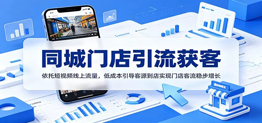 同城门店引流获客：依托短视频线上流量，低成本引导客源到店实现门店客流稳步增长 - 轻创社