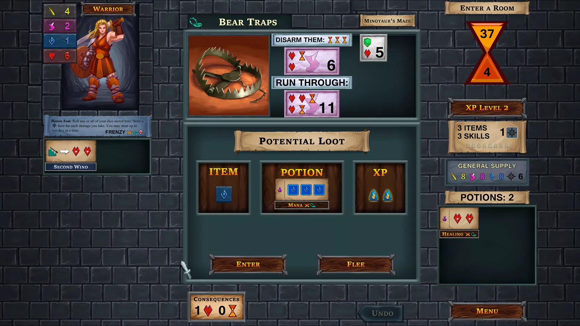 《单层地牢 One Deck Dungeon》Switch英文版NSP下载 - 轻创社