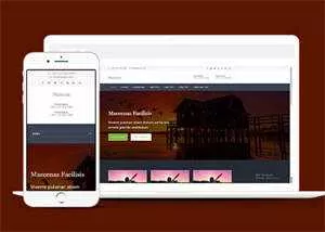 大图旅行企业框架网站模板下载 - 轻创社