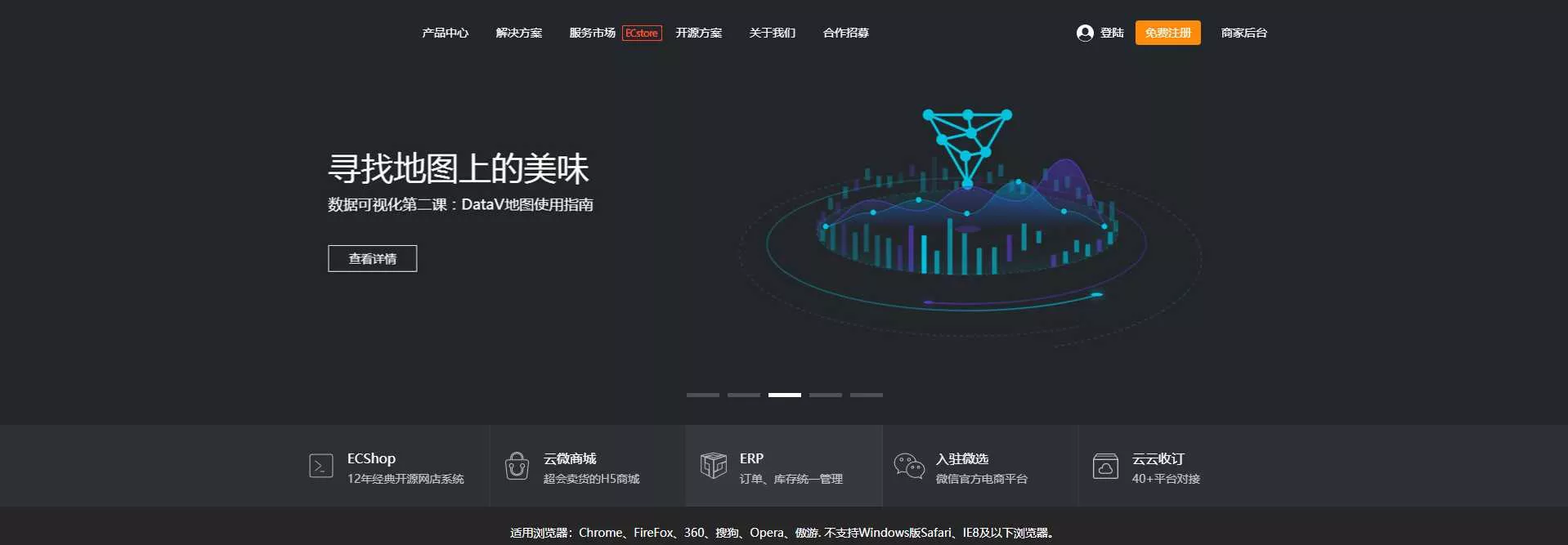 jQuery网站首页宽屏导航轮播图 - 轻创社