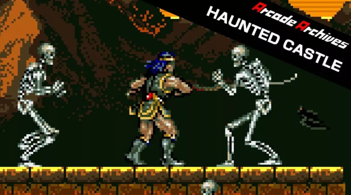 《街机：恶魔城 Arcade Archives HAUNTED CASTLE》Switch英文版NSZ下载 - 轻创社