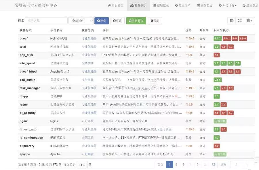 2023 宝塔面板第三方云端源码1.9版本 - 轻创社