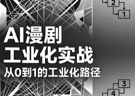 AI漫剧从0到1的工业化实战(更新6月) - 轻创社