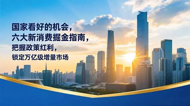某付费文章：国家看好的机会，六大新消费掘金指南，把握政策红利，锁定万亿级增量市场 - 轻创社