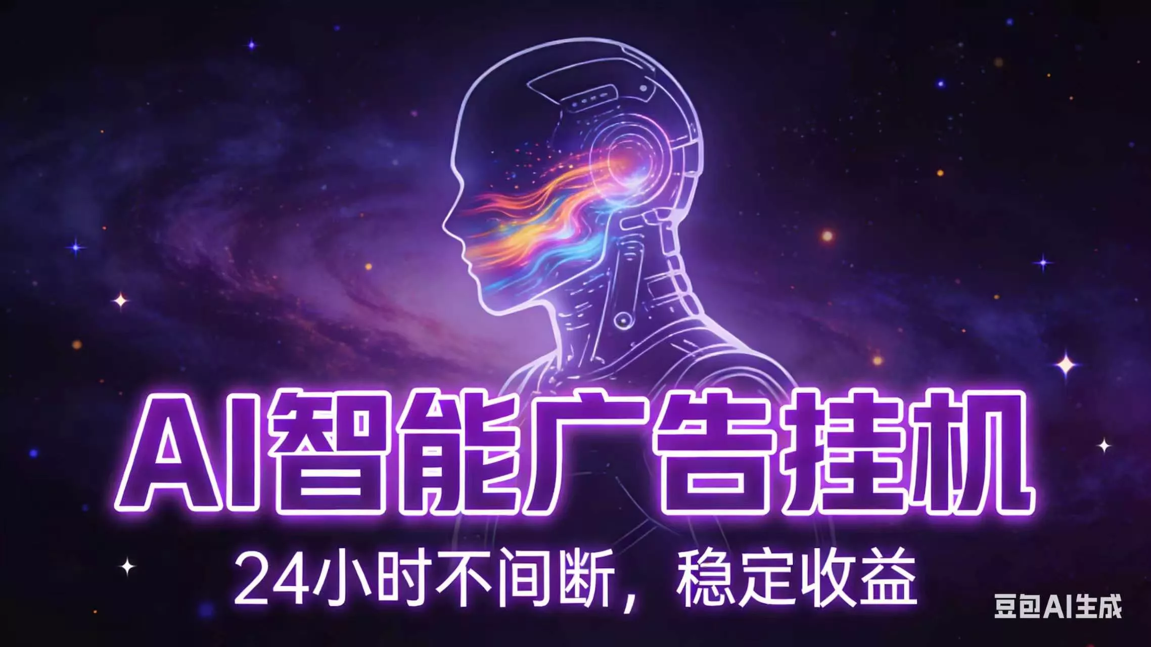 AI智能广告全自动挂机，全自动化运行，适合小白，宝妈，有主业人群，全程扶持搭健一套流程 - 轻创社