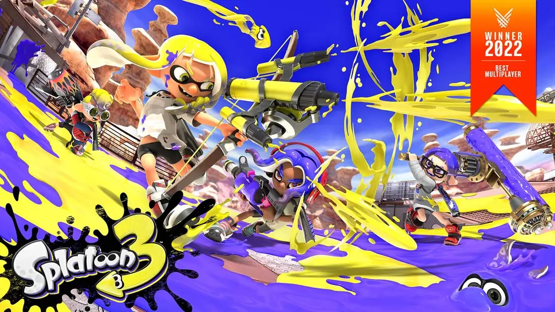 【美版】喷射战士3 斯普拉遁3 Splatoon 3 中文 - 轻创社