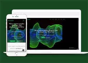 动画幻灯Awe7商业网站模板下载 - 轻创社