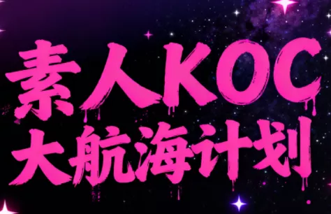 超萌素人KOC大航海计划 - 轻创社