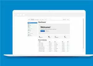 通用响应式Bootstrap后台源码模板下载 - 轻创社