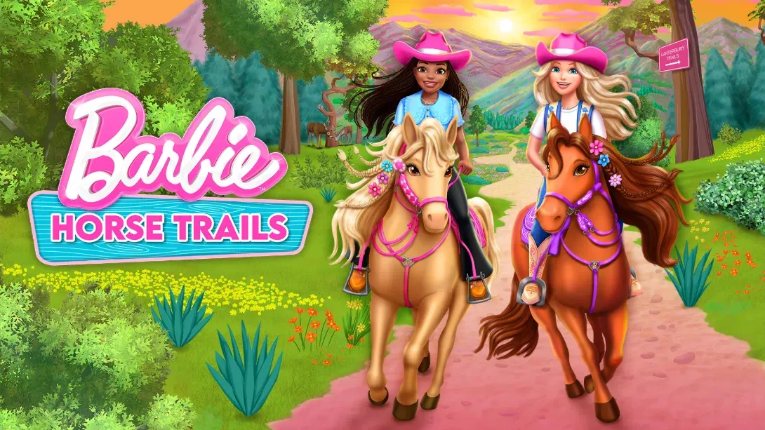 【美版】芭比马术小径 .Barbie Horse Trails 中文 - 轻创社