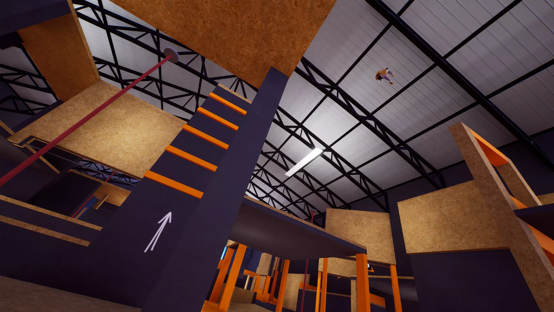 PC游戏《屋顶与小巷：跑酷游戏/Rooftops & Alleys: The Parkour Game》中文Build.20864913下载 - 轻创社