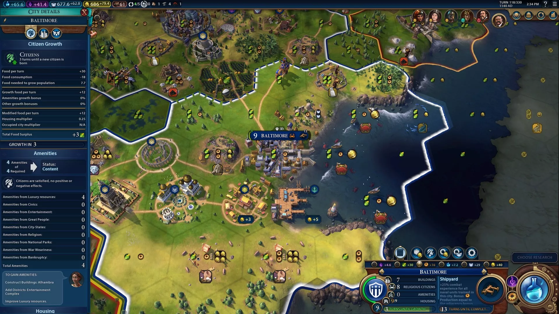 《文明6 Sid Meiers Civilization VI》Switch美版中文版NSP下载 – 含1.2.19补丁