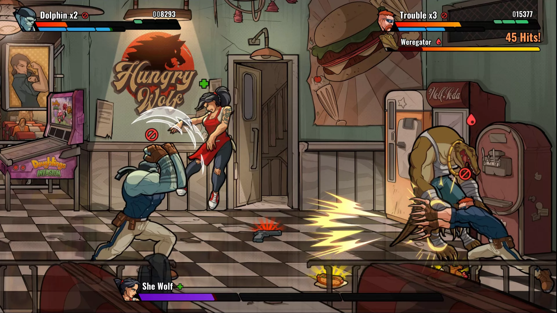 《混乱斗士 Mayhem Brawler》Switch中文版NSZ下载 – 含2.2.39补丁 - 轻创社