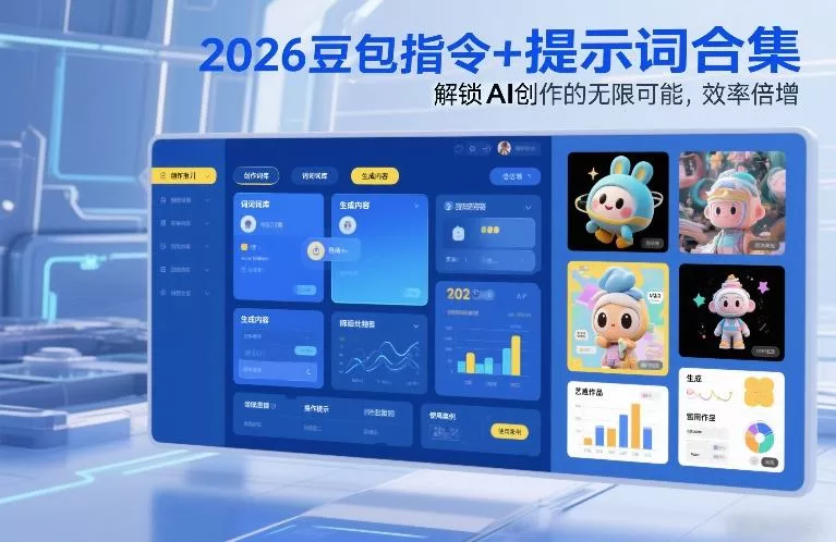 2026豆包指令+提示词合集，解锁AI创作的无限可能，效率倍增 - 轻创社