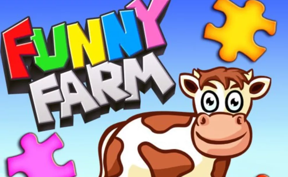 《儿童和幼儿的有趣农场动物拼图游戏 Funny Farm Animal Jigsaw Puzzle Game for Kids and Toddlers》Switch中文版NSP下载 - 轻创社