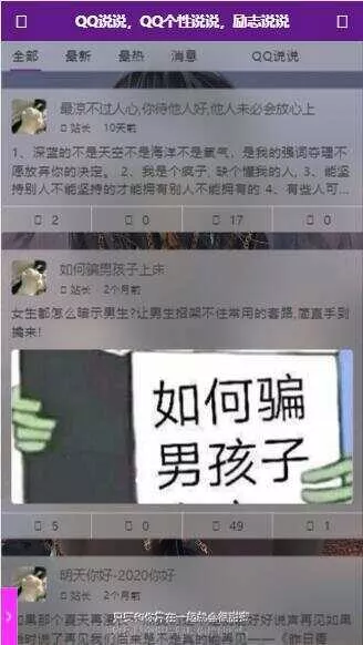 图片[5] - emlog QQ说说站整站打包 带数据 null主题破解版 - 轻创社
