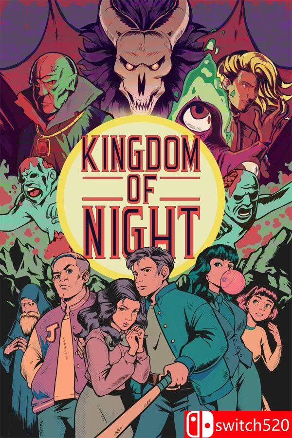 《闇夜王国（Kingdom of Night）》[英文] - 轻创社