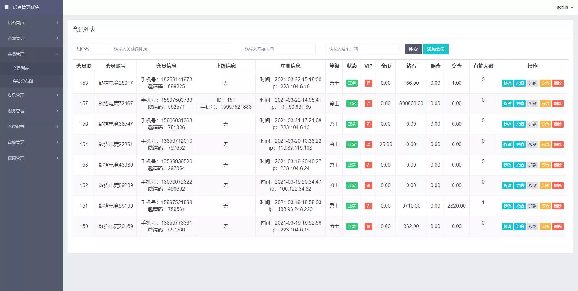 图片[6] - 熊猫电竞赏金电竞源码 APP+H5双端 附搭建教程 支持运营级搭建 - 轻创社