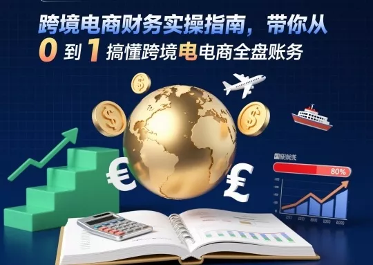 跨境电商财务实操指南，带你从0到1搞懂跨境电商全盘账务 - 轻创社