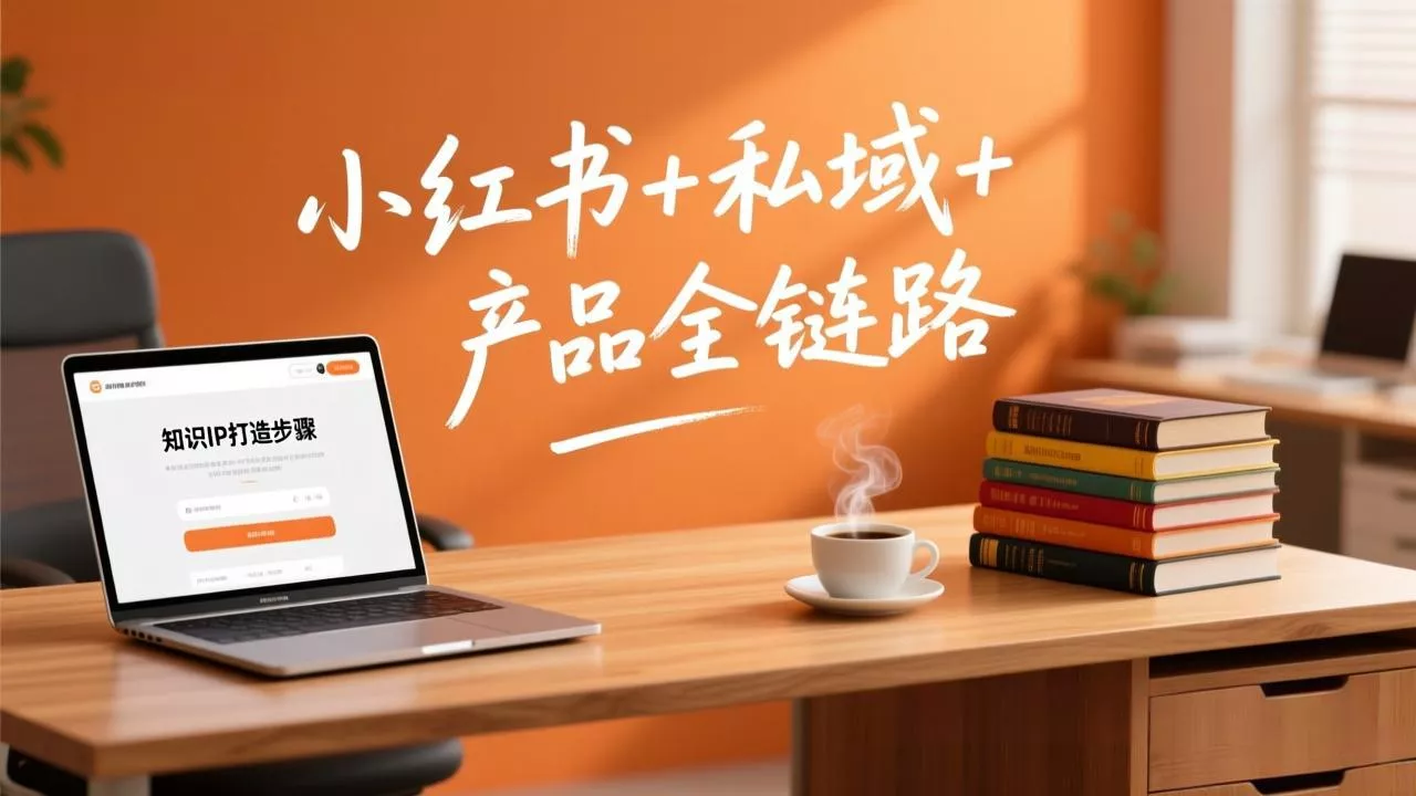 个人IP系统变现课2026，小红书+私域+产品全链路，手把手教你打造年入百万的知识IP - 轻创社