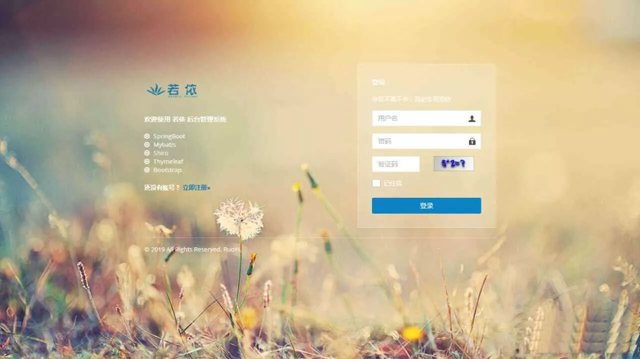 图片[4] - RuoYi若依管理系统最新版 基于SpringBoot的权限管理系统 - 轻创社