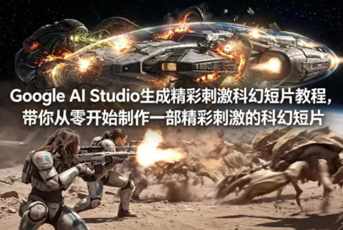 Google AI Studio生成精彩刺激科幻短片教程,带你从零开始制作一部精彩刺激的科幻短片【双语字幕】 Google AI Studio生成精彩刺激科幻短片教程,带你从零开始制作一部精彩刺激的科幻短片【双语字幕】