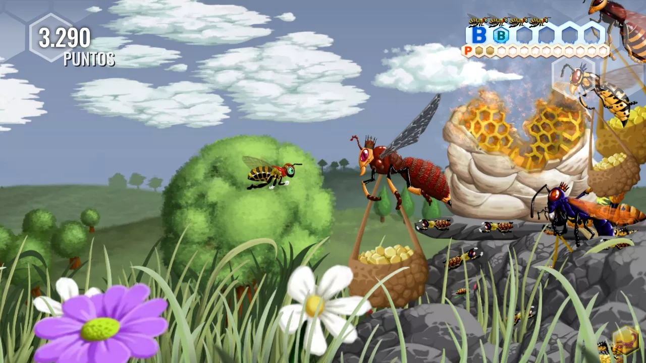 《蜜蜂：重装上阵 Beekyr Reloaded》Switch英文版NSP下载 – 含1.0.0补丁 - 轻创社
