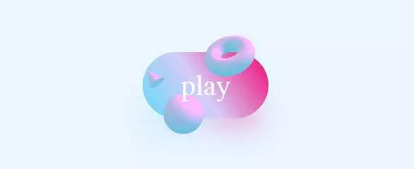 three.js+html5 canvas精美3D游戏开始按钮动画特效 - 轻创社