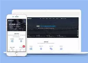 互联网信息化服务网站前端模板下载 - 轻创社