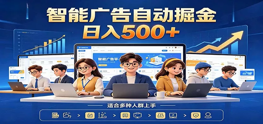 AI风口项目，全程解放双手，后台自动运行赚取收益，每天稳定收益500+ - 轻创社