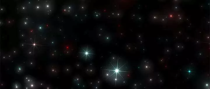 html5 canvas全屏酷炫星光闪烁3D视差背景动画特效 - 轻创社